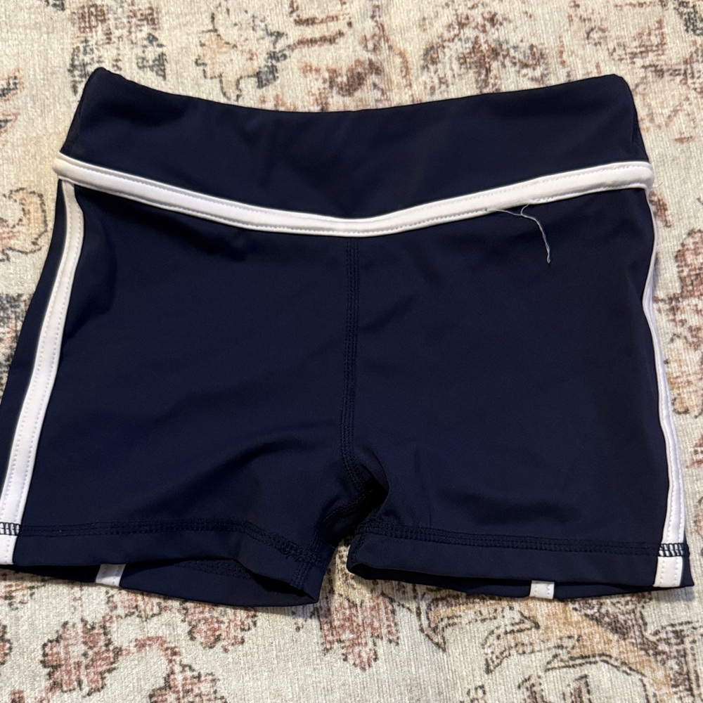 SHEIN Kids Navy and White Shorts